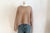 FFC Rundhalspullover "13023" nude Cashmere/Seide