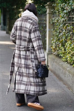 DEA KUDIBAL Woolcoat "CLORISSA" Beaver Check