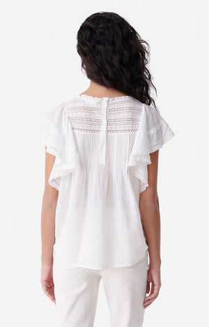 VANESSA BRUNO Boho Bluse "CALISSON" off-white