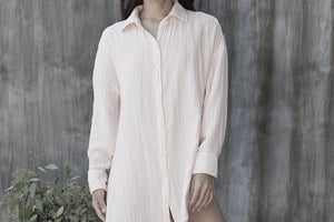 9seed - Marrakesh cotton blouse white