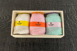 Coffret "Coulottes" 100% Cotton off-white