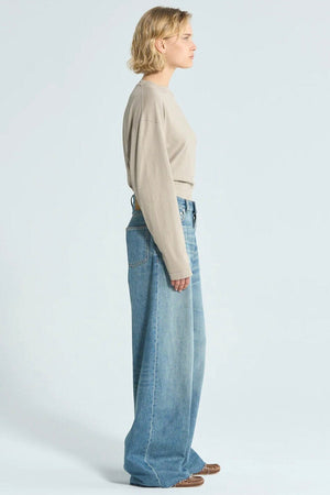 HAIKURE Wide Jeans "BETHANY" ionic blue