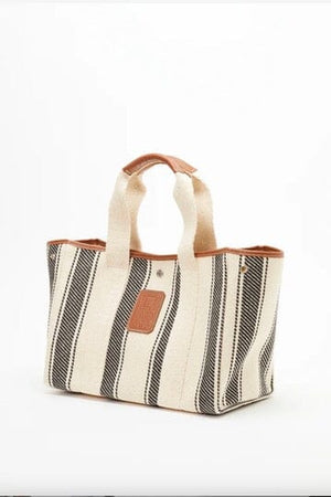 Baumwolltasche "Traversée" medium buren stripe