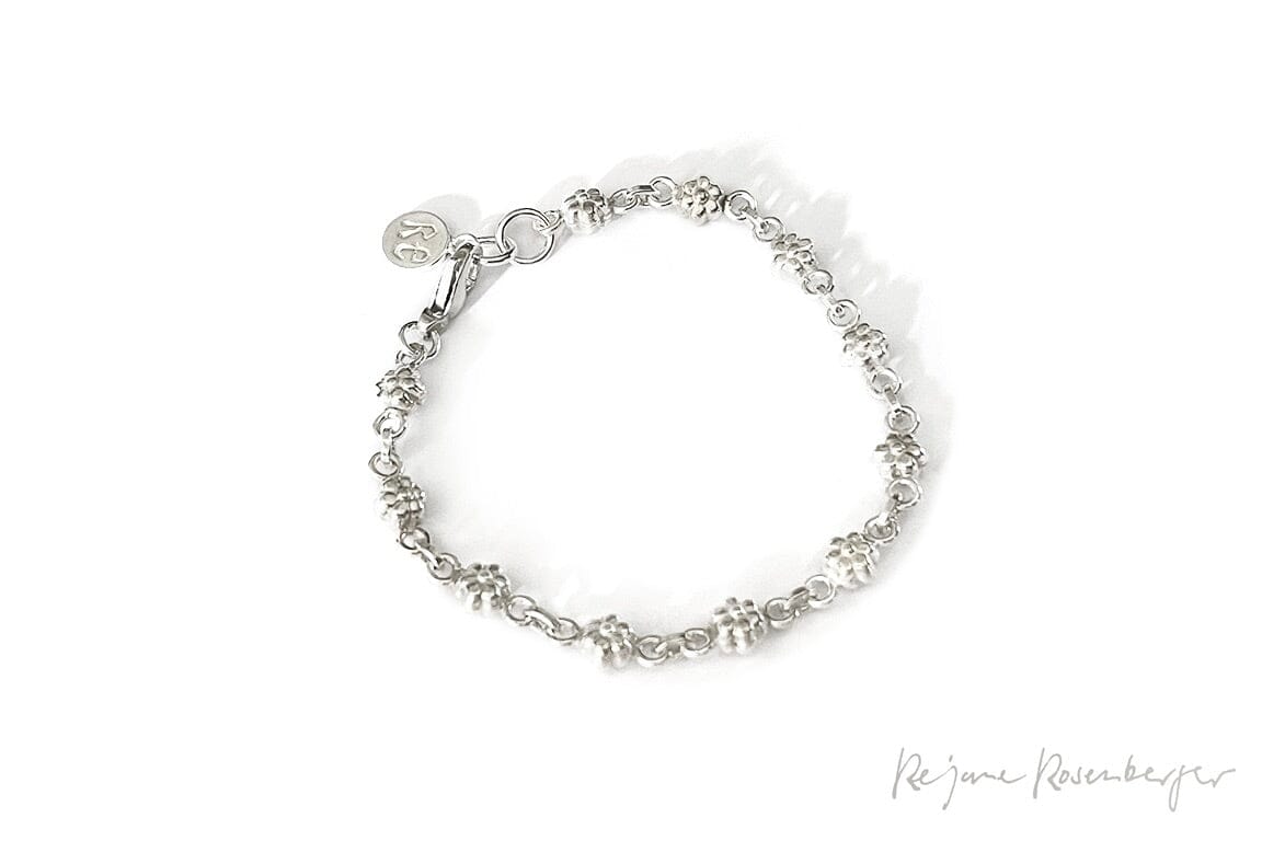 REJANE ROSENBERGER DESIGN Silberarmband "Fleur"