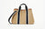 Baumwolltasche "Traversée" small carmel