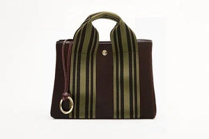 Flanneltasche "Traversée" small chocolat