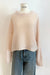 FFC Rundhalspullover "13023" creme Cashmere/Seide