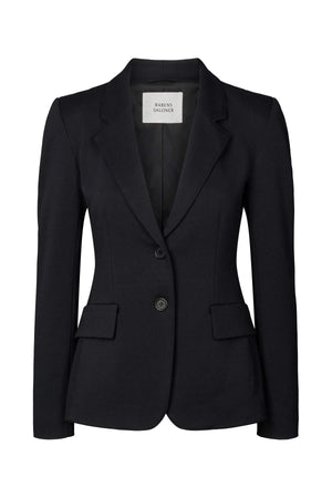 RABENS SALONER Viscoseblend - Blazer "HELDA" black/navy combo