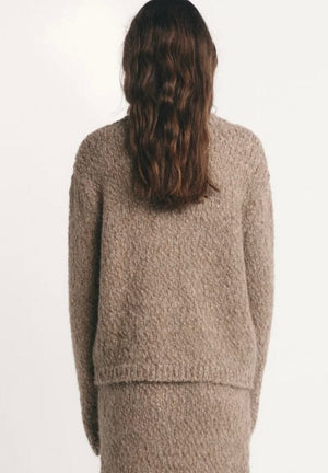 MASSCOB V-Neck Strickpullover "NEIL" rock