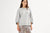 RABENS SALONER 3/4 Arm Sweater "NONA" grau méliert