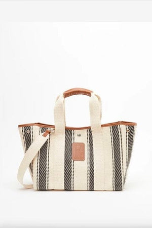 Baumwolltasche "Traversée" medium buren stripe