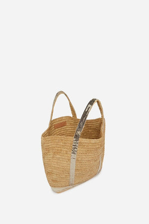 VANESSA BRUNO Raffia Basic Tote Size M