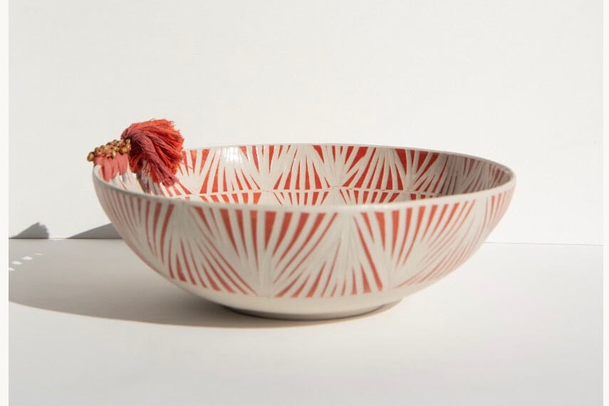 ANNA WESTERLUND Früchte - Bowl  XL burnt orange