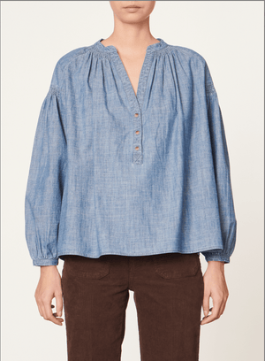 VANESSA BRUNO Boho Bluse "NIPOA" champray