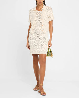 VANESSA BRUNO Kleid "ESCARLETT" off-white