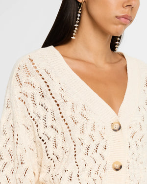 VANESSA BRUNO Cardigan "ESSEM" off-white