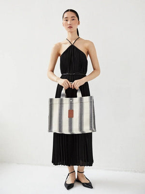 Baumwolltasche "Uptown" Shopper buren stripe