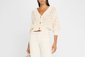 VANESSA BRUNO Cardigan "ESSEM" off-white