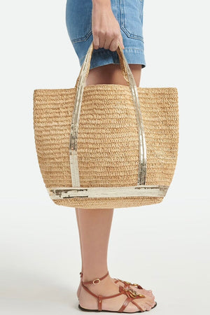 VANESSA BRUNO Raffia Basic Tote Size M