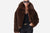 VANESSA BRUNO Fake Fur Jacke "DANIEL" brown