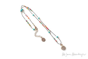 REJANE ROSENBERGER DESIGN Cotton Necklace "Boho