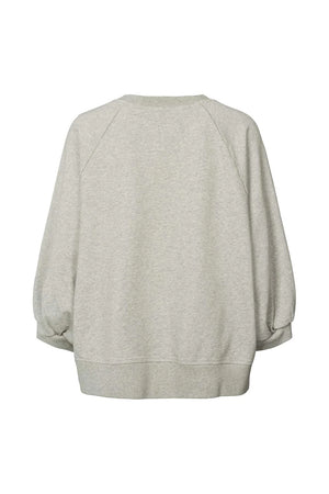 RABENS SALONER 3/4 Arm Sweater "NONA" grau méliert