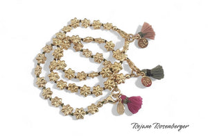 REJANE ROSENBERGER DESIGN Silberarmband "Petit-Fleur"