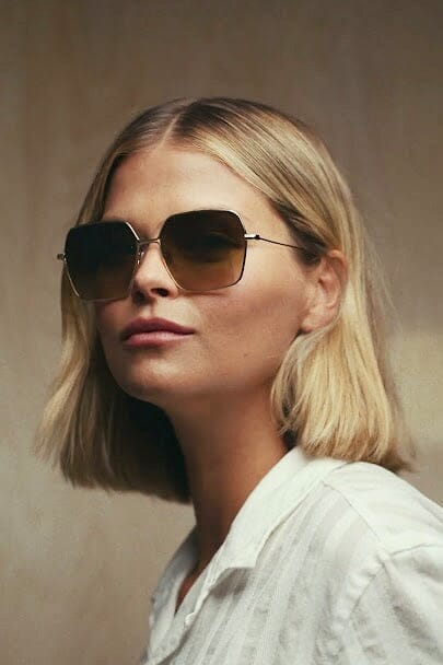 GARRETT LEIGHT Sonnenbrille "Medow" brunette