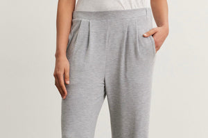 VELVET by Jenny Graham Baumwolljogger "ELIYA" heather grey