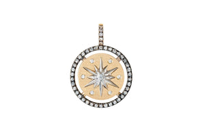 FEIDT JEWELRY PARIS Médaille midi "Etaile" with Saphir 18K