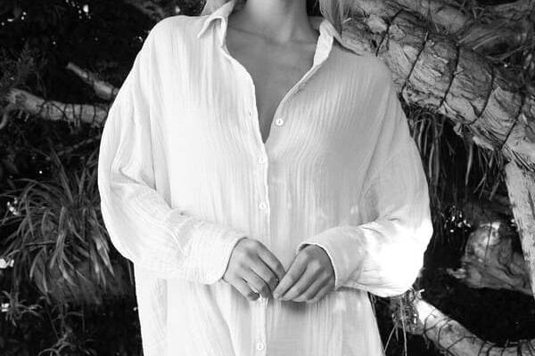 9seed - Marrakesh cotton blouse white