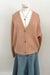 FFC Boyfriend Cardigan "13094" cork