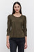 VELVET T-Shirt "WILDA" army