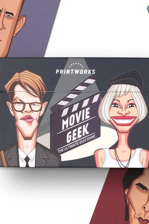 PRINTWORKS Trivia Game - MOVIE GEEK