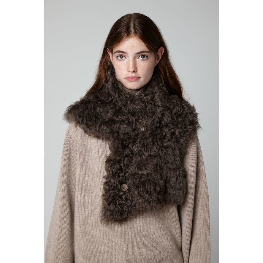 GUSHLOW AND COLE Curly Toscana fur scarf - Réjane Rosenberger Design