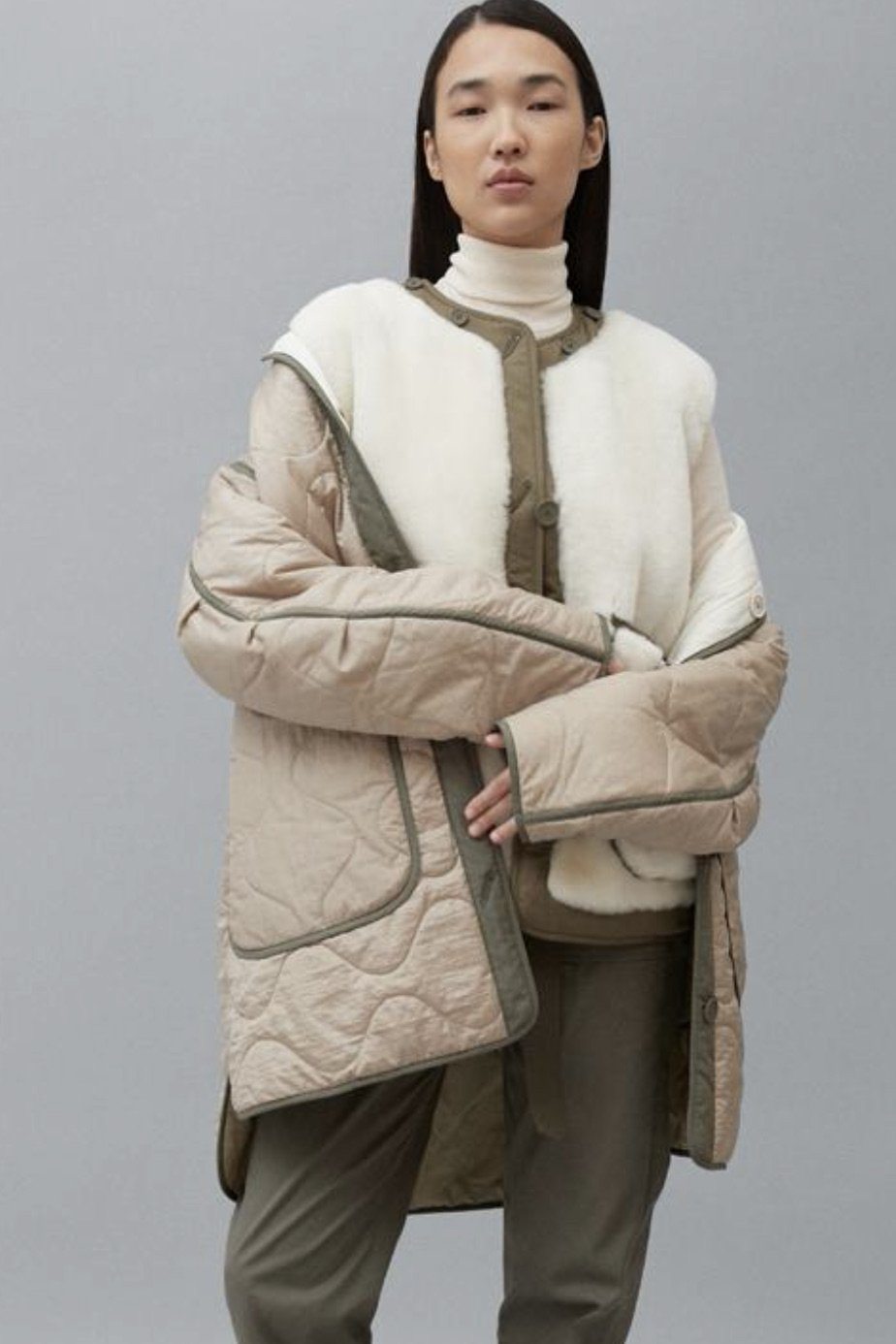 THE SHEARLING natural white Linger by Marfa Stance