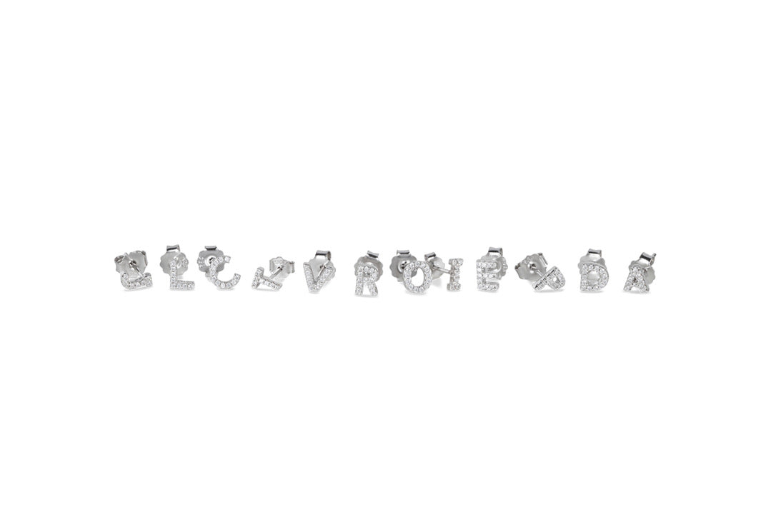 C'est Moi Jewels -Sterling Silver "Initials